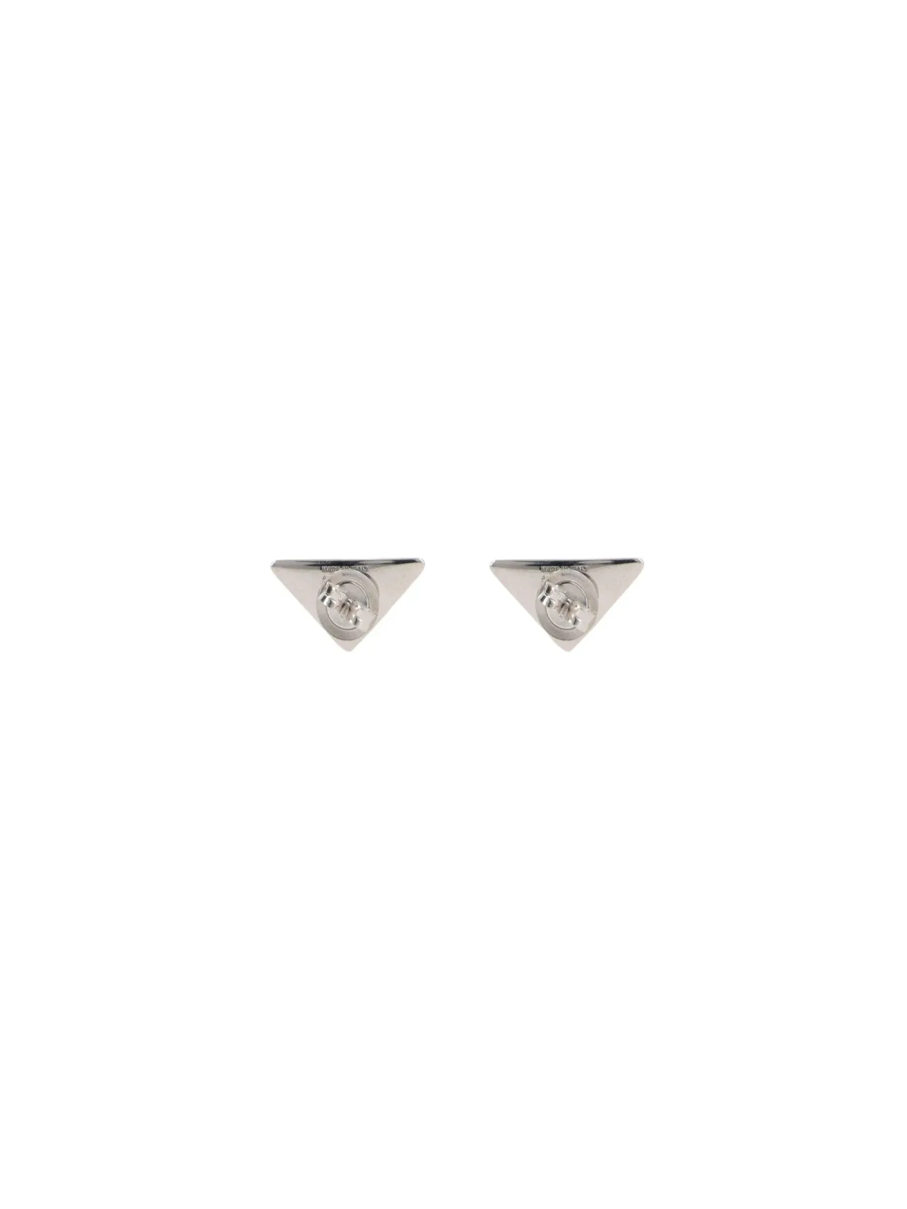 Triangle Sterling Silver Earrings