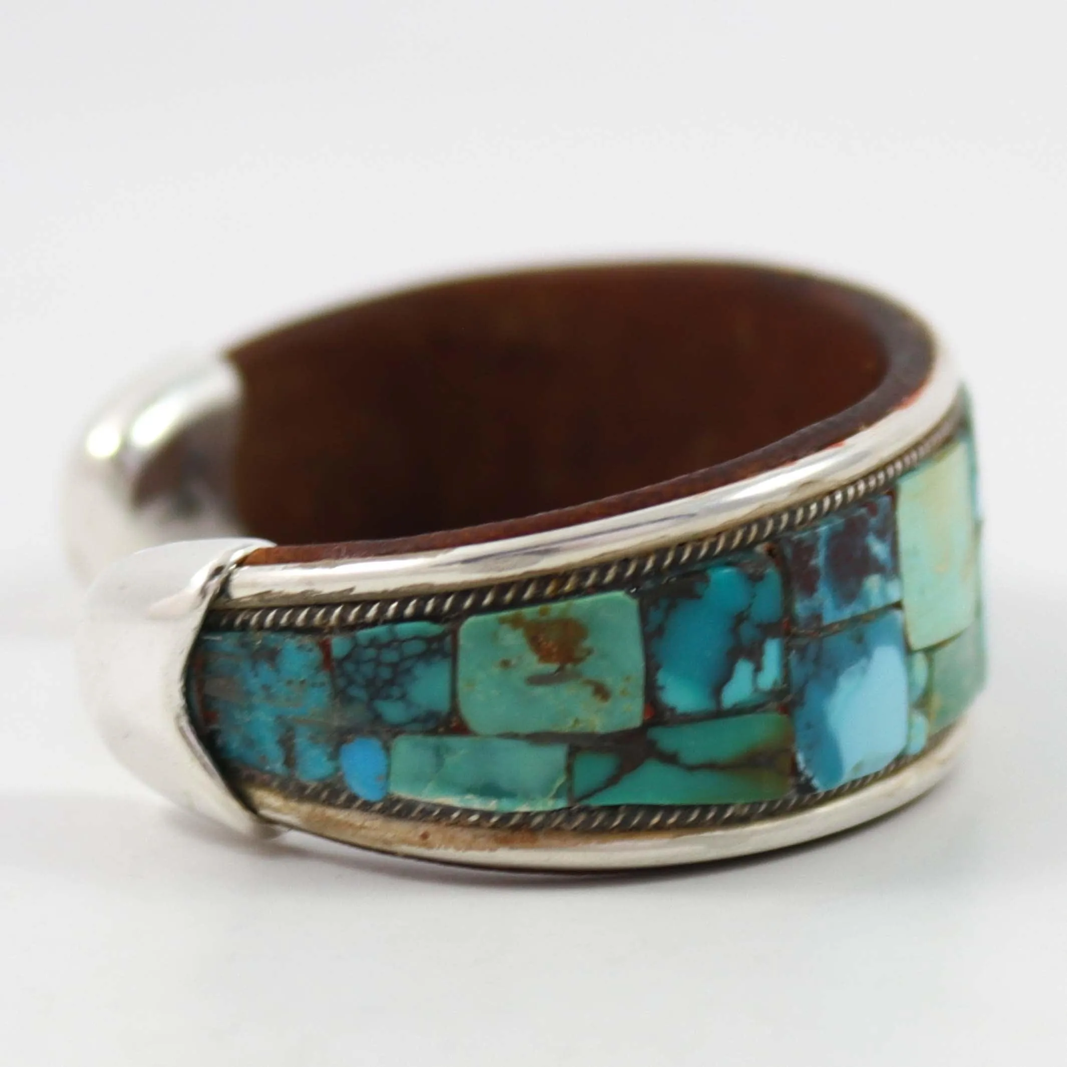 Turquoise Inlay Cuff