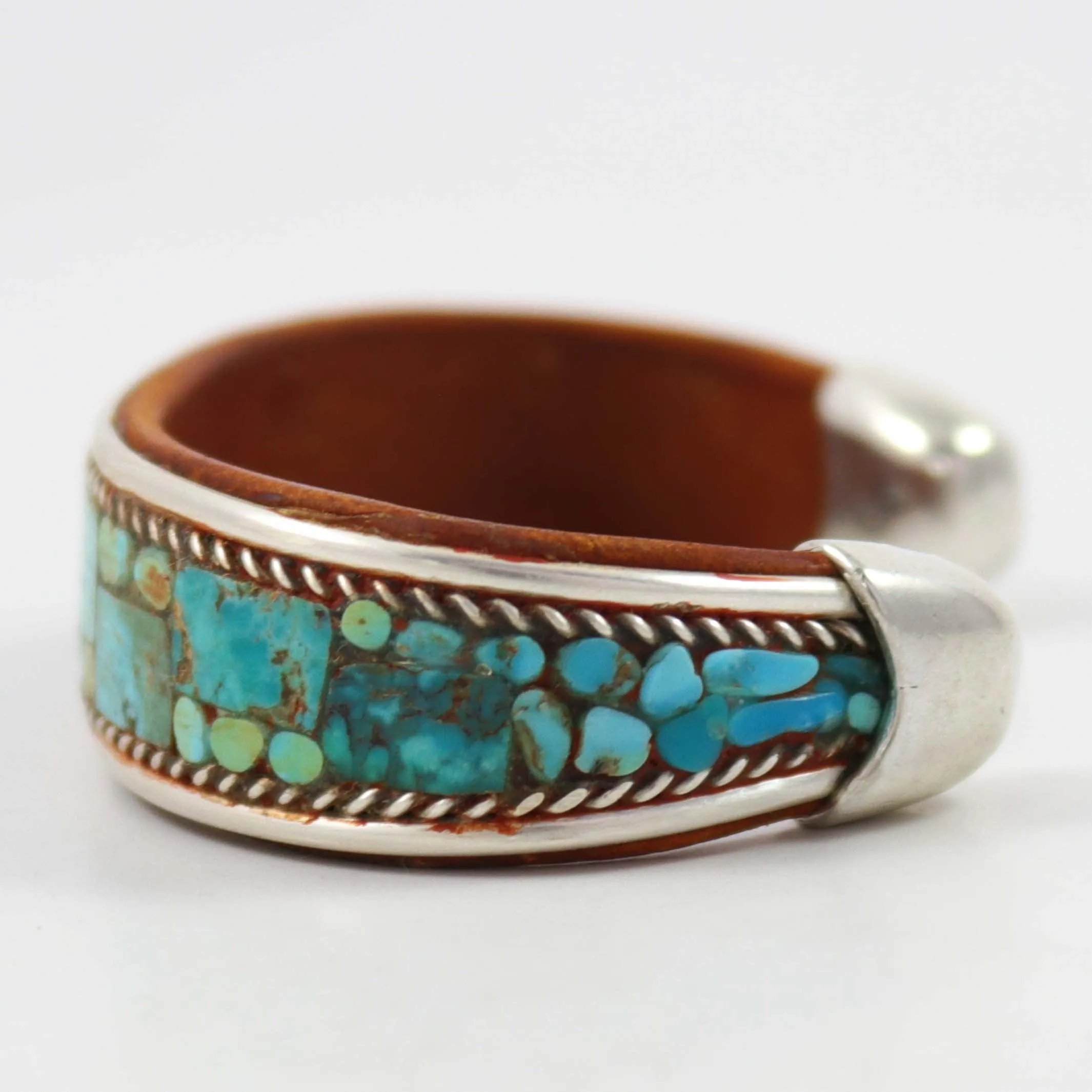 Turquoise Inlay Cuff