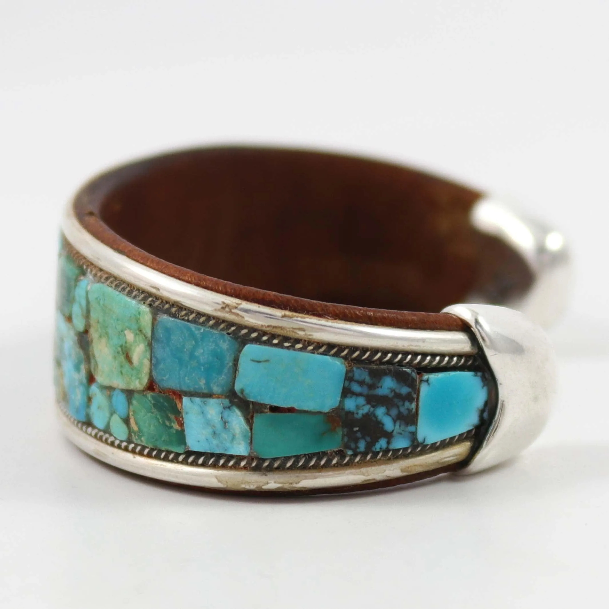 Turquoise Inlay Cuff