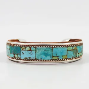 Turquoise Inlay Cuff