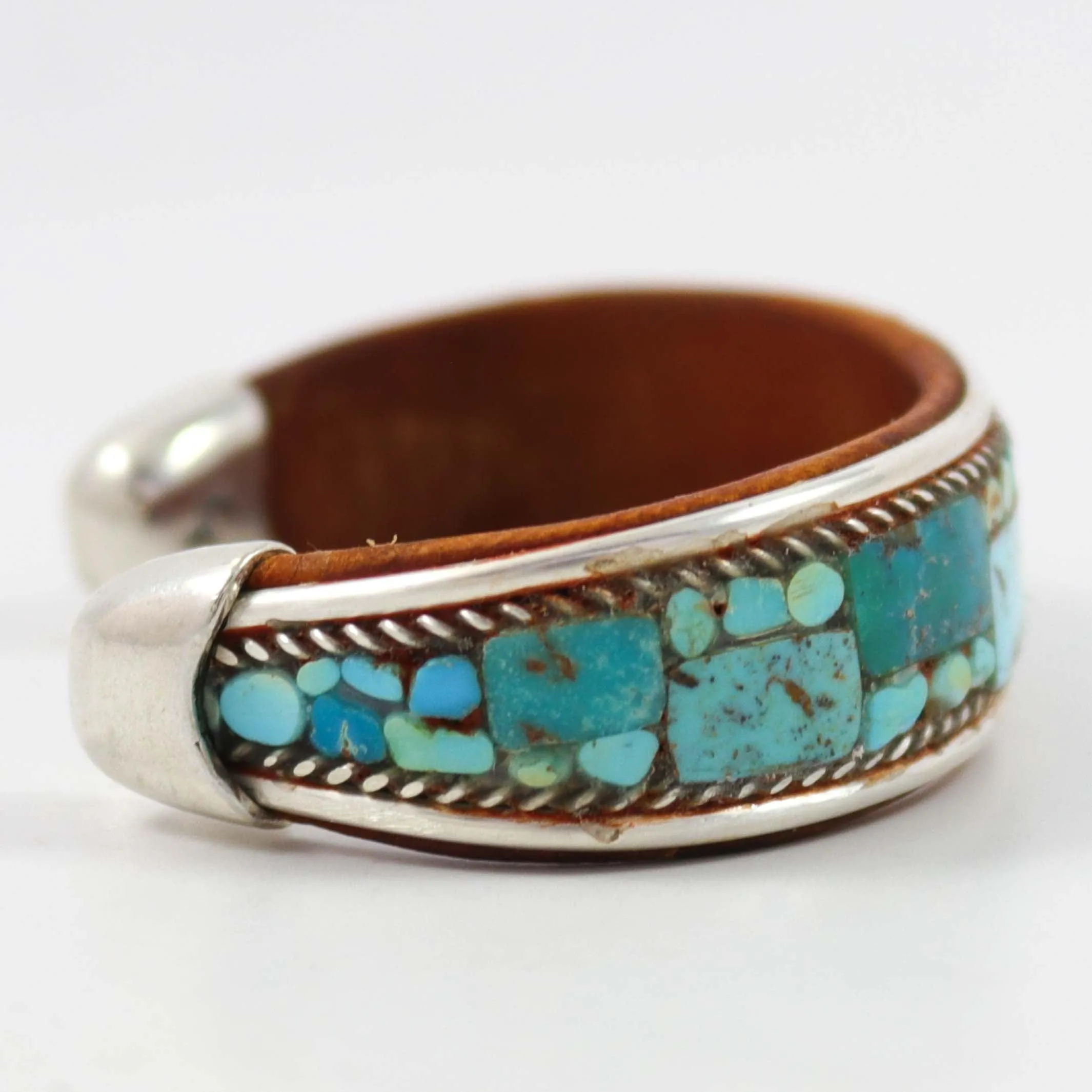 Turquoise Inlay Cuff