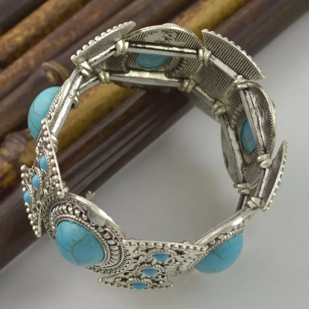 Vintage Tibetan Turquoise Bracelets
