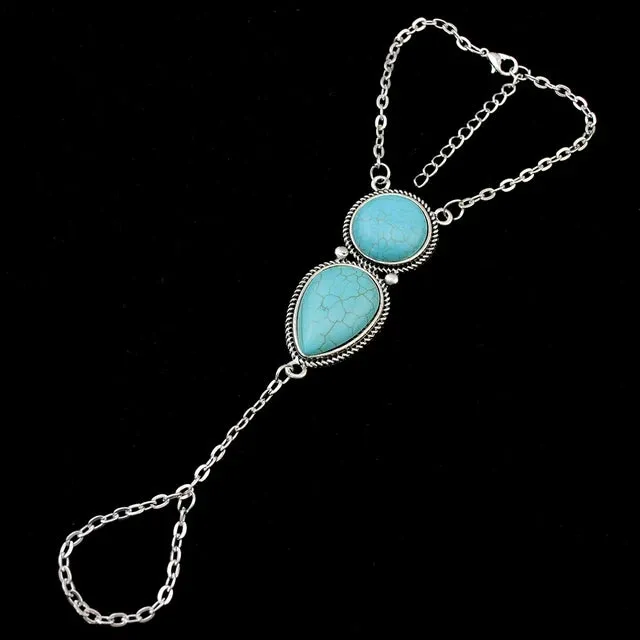 Vintage Tibetan Turquoise Bracelets