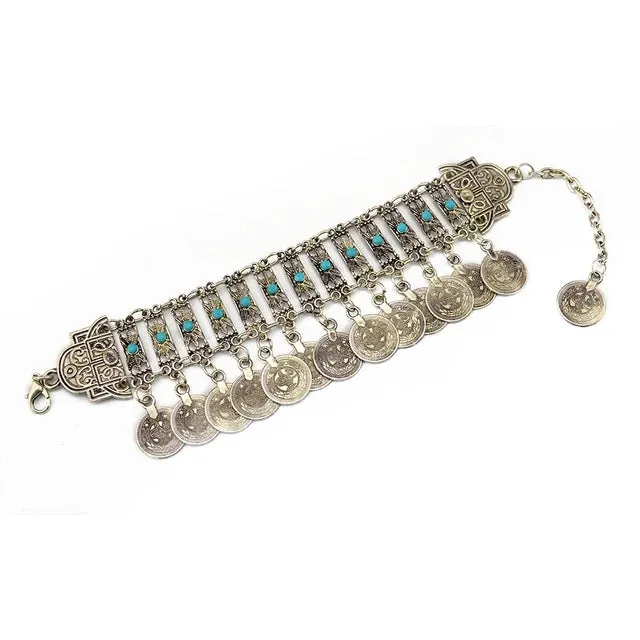 Vintage Tibetan Turquoise Bracelets