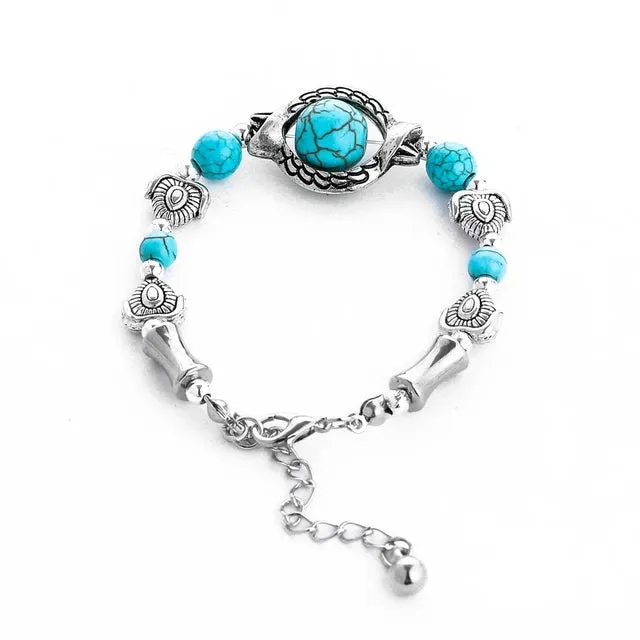 Vintage Tibetan Turquoise Bracelets
