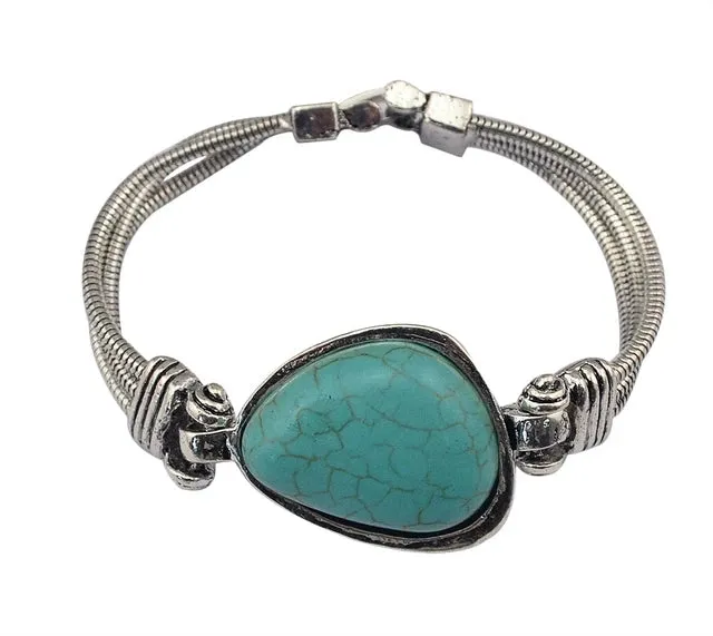 Vintage Tibetan Turquoise Bracelets