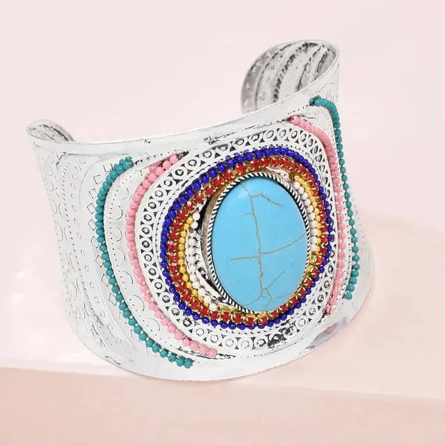 Vintage Tibetan Turquoise Bracelets