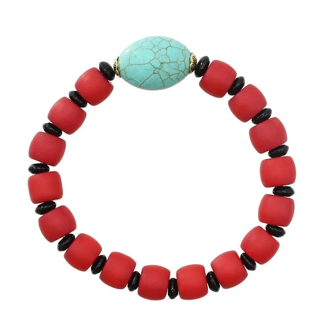 Vintage Tibetan Turquoise Bracelets