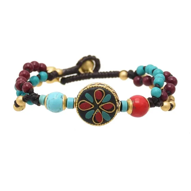 Vintage Tibetan Turquoise Bracelets