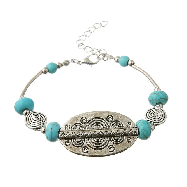 Vintage Tibetan Turquoise Bracelets