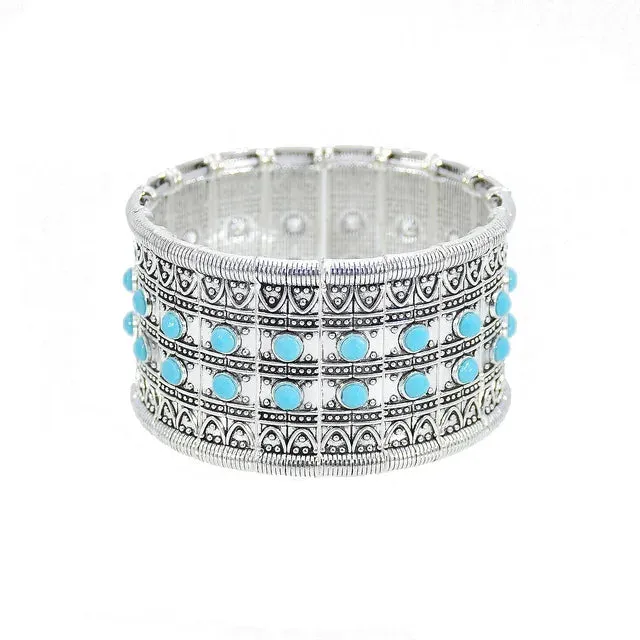 Vintage Tibetan Turquoise Bracelets