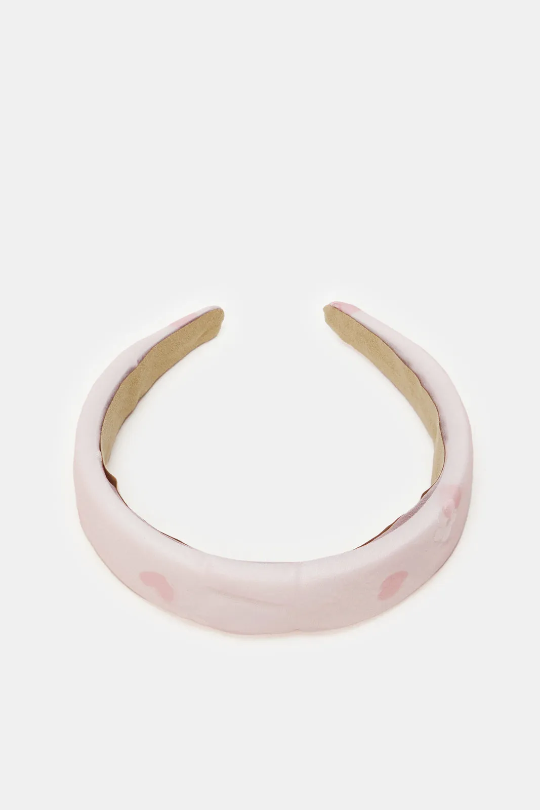 Women Pink Embellished Headband