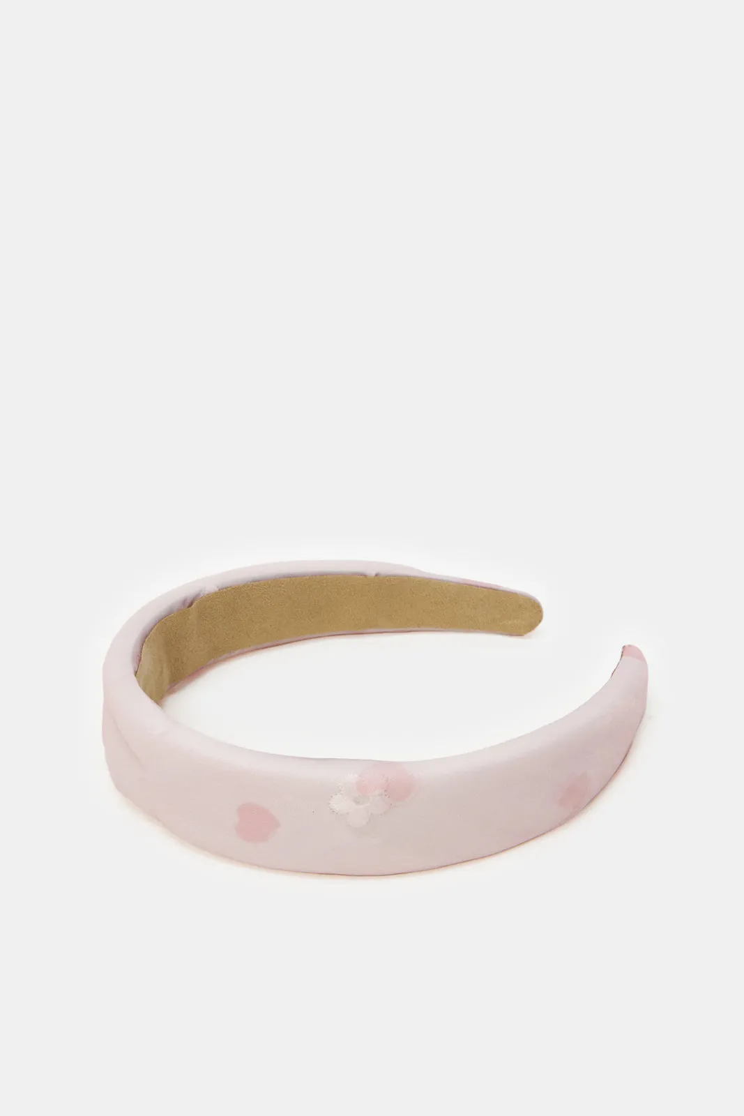 Women Pink Embellished Headband
