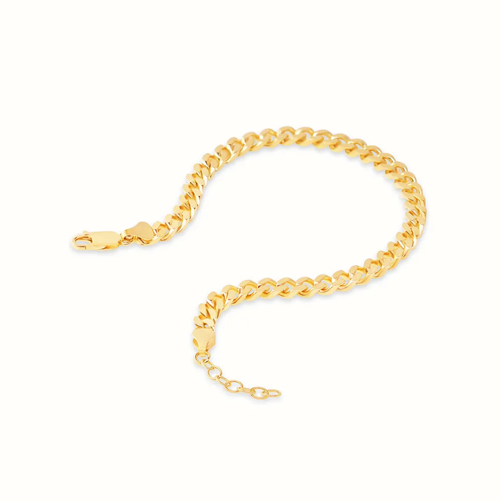 Women's Vermeil Cuban Link Anklet